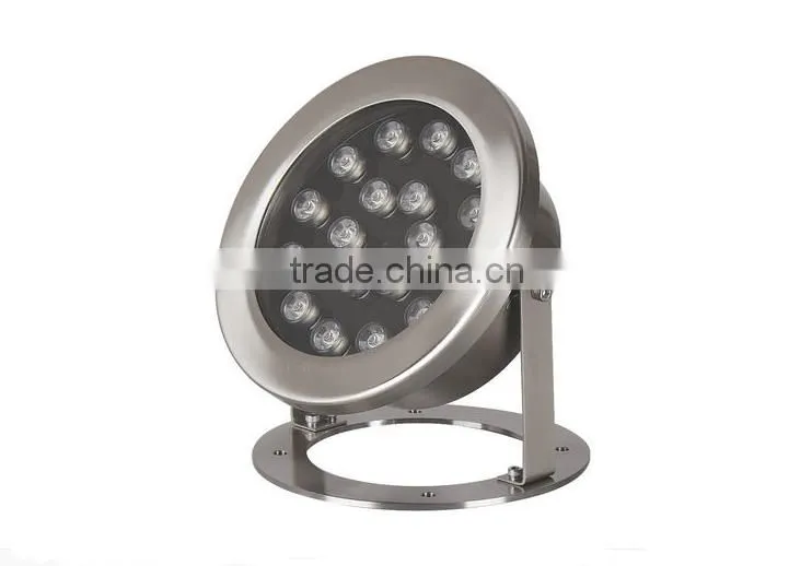 RGB Underwater IP68 Waterproof Stainless Steel High Quality LED Fiber Swimming Pool Lights