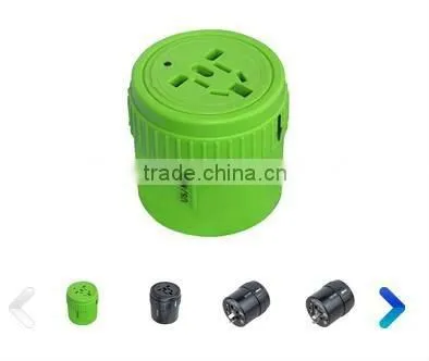 Australia standard plug adaptor for variety purpose in phosphor bronze pc 100v-250v ac plugs in