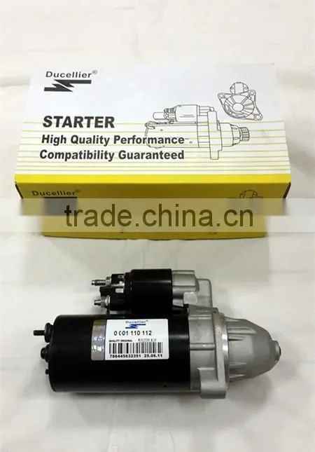 Motor starter for Mercede, boschNO. 0001110112, auto spare parts with high performance