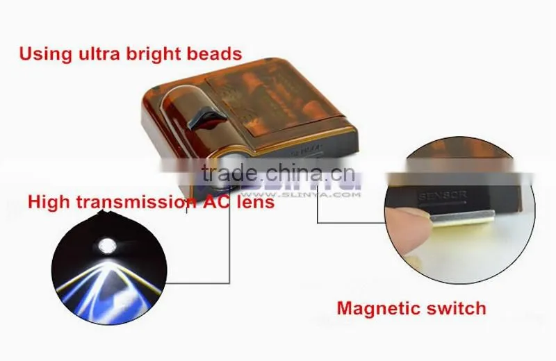 3M Sticker To Fix No Drilling High Brightness Auto Induction LED Car Logo Light