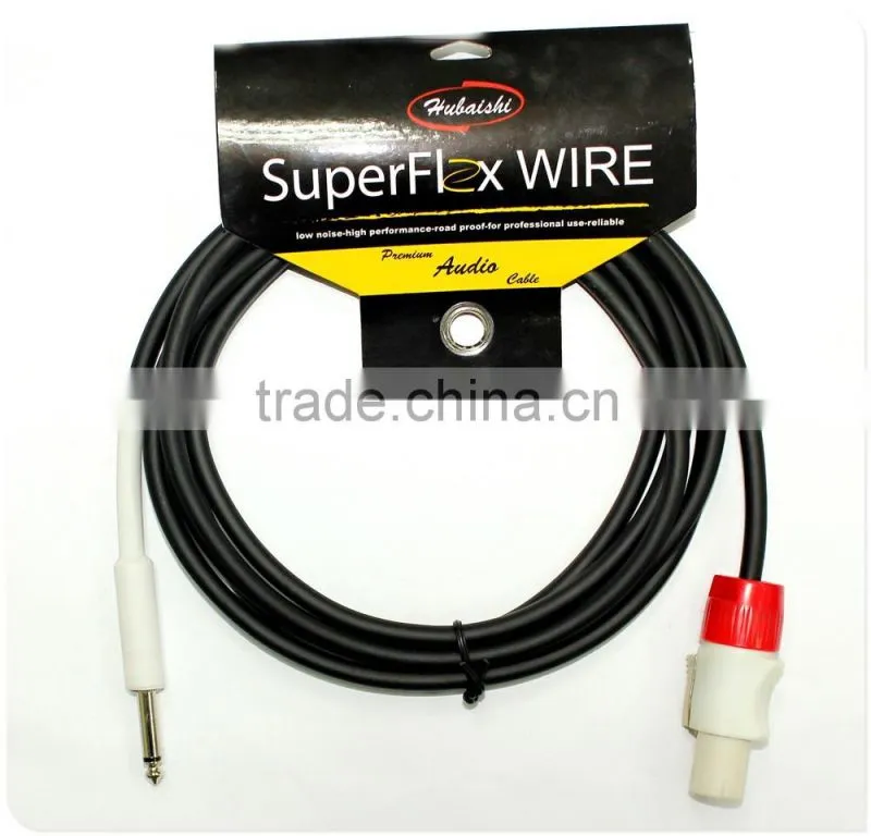 6.35mm Jack to Speakon connector