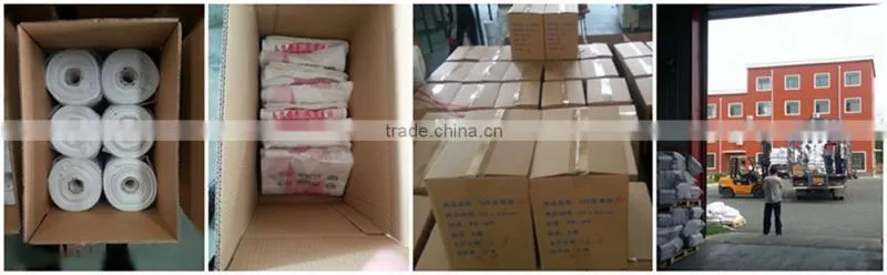 Heavy duty garbage bags on roll