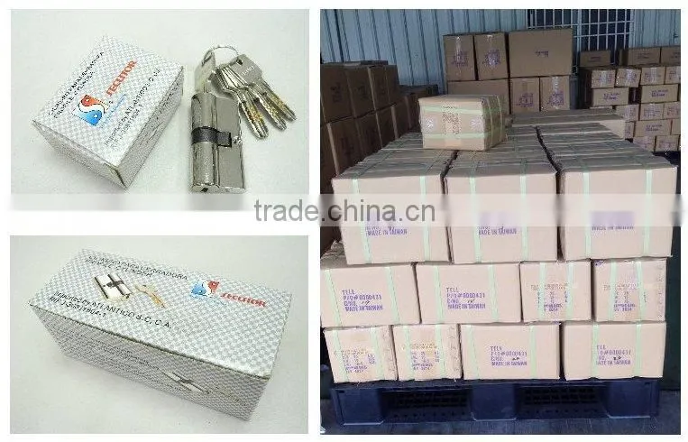 Home Security Computer Key Euro Profile Cylinder Lock