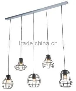 2016 Best Sellers LOFT Cage Filament Pendant Vintage Industrial Indoor Pendant Light