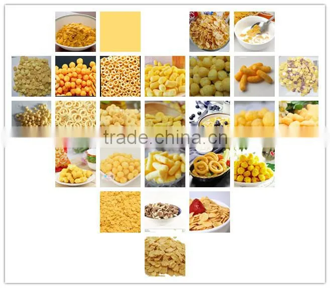snack food machine/corn Puffing snack Machine
