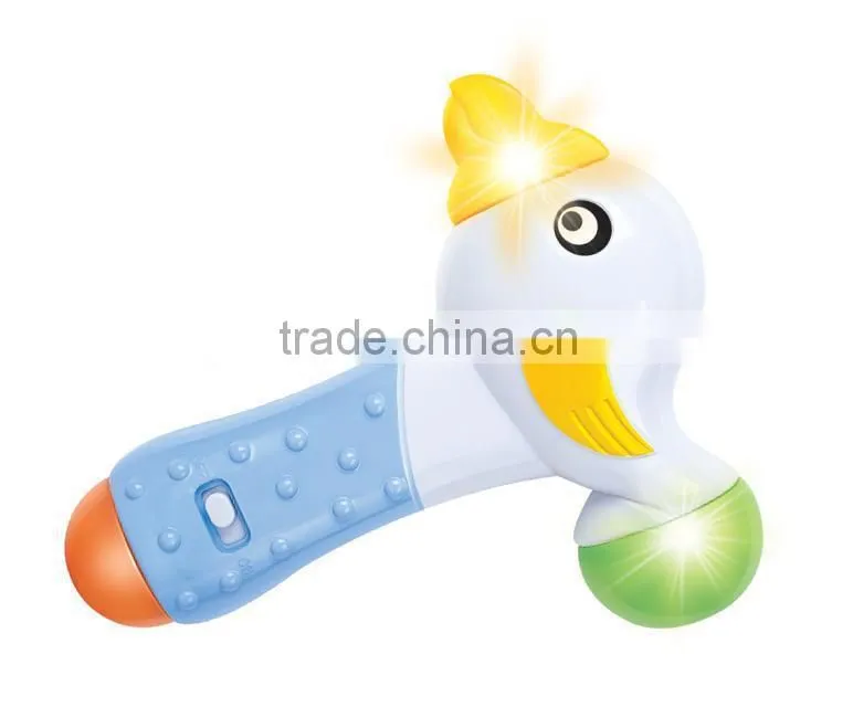 best selling education toy light&music plastic hammer musical instrument toys for kids