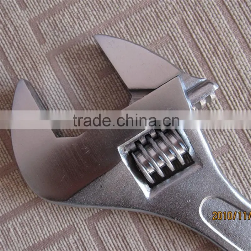 drop forged adjustable spanner 15''