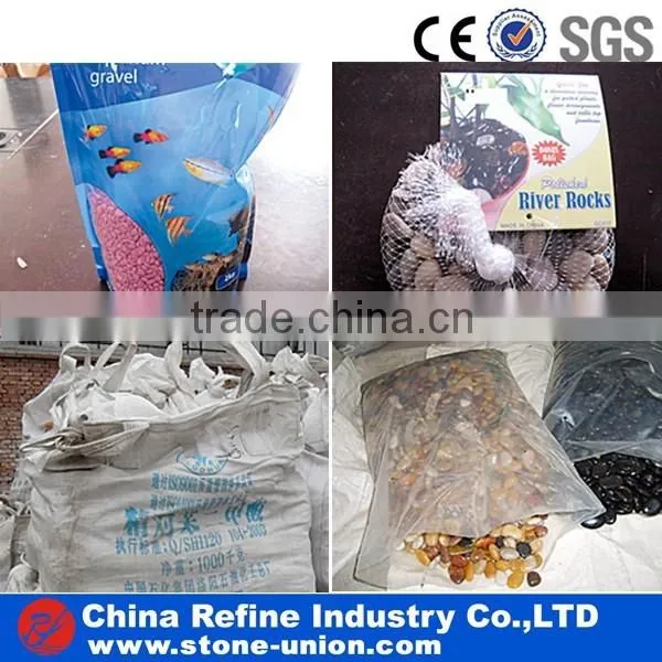 6-8mm white pebble stone