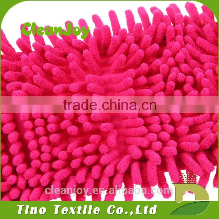 Flex floor microfiber chenille mop head