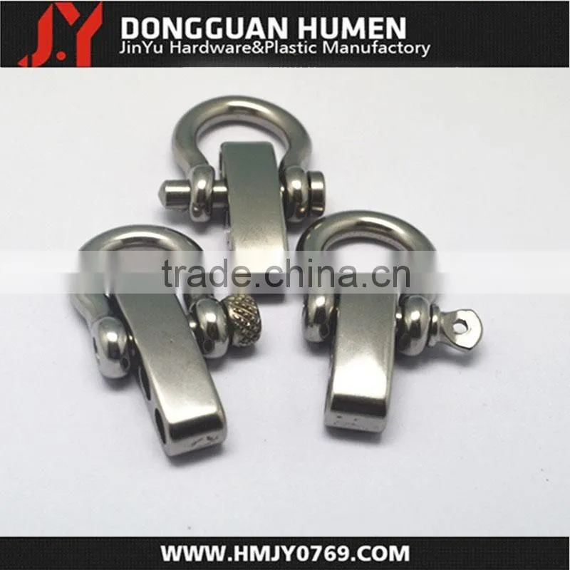Paracord shackle clasps metal shackles locking shackles with low prices