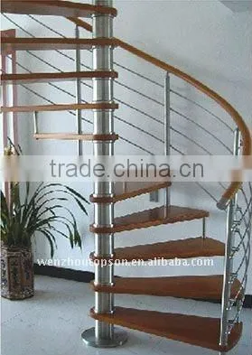 stainless steel straight staircase