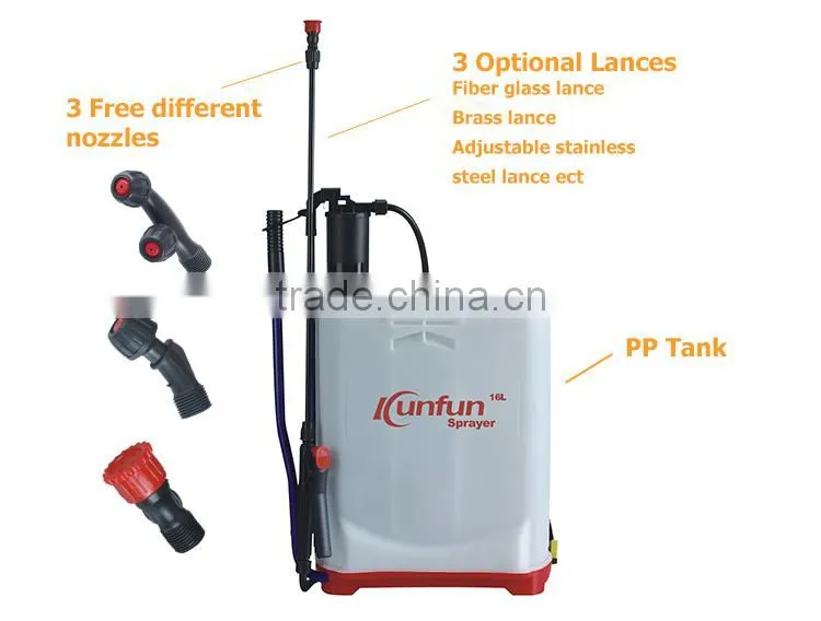 Newest High Performance manual pump pressure sprayer