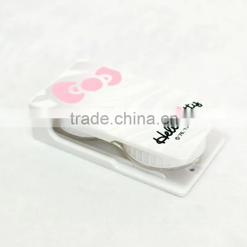 cute cartoon plastic double box glasses case eyewear case,storage box, display case