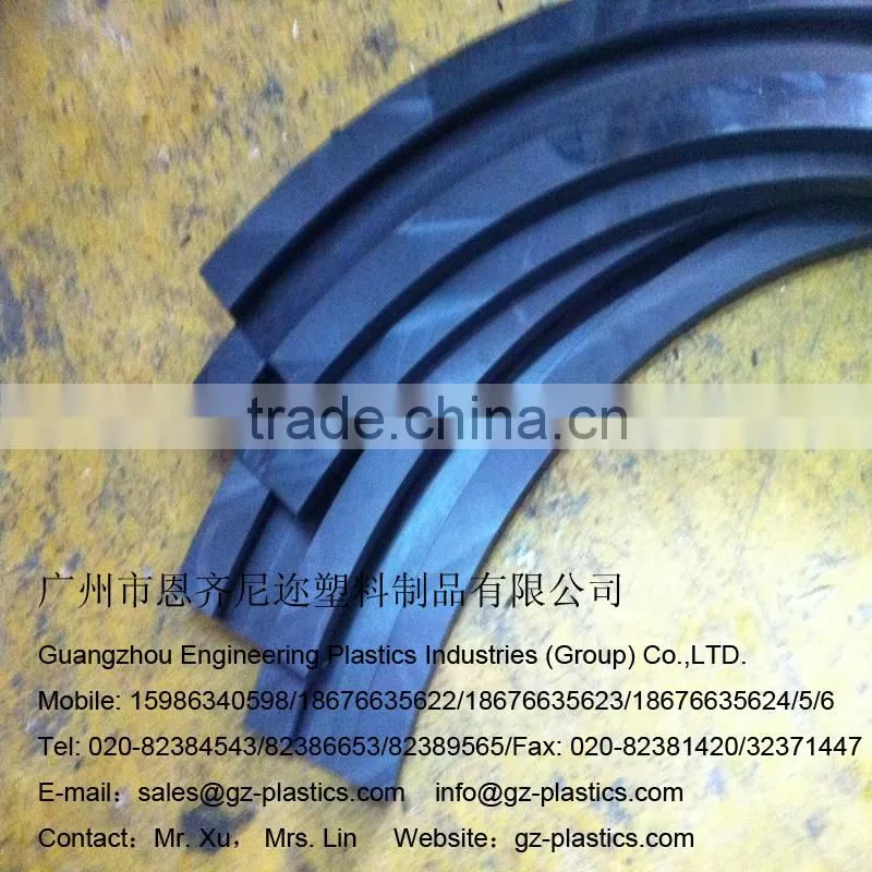 HDPE plastic UHMWPE PE polyethylene nylon linear guide rail