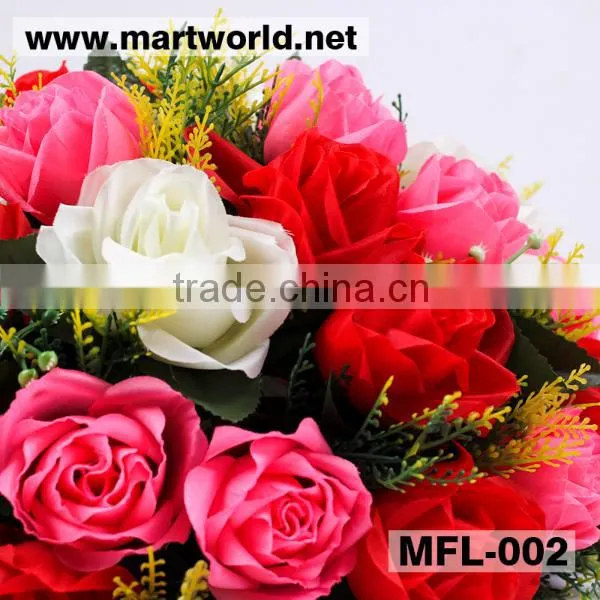 Mixed color artificial wedding flower for wedding & party decoration(MFL-002)