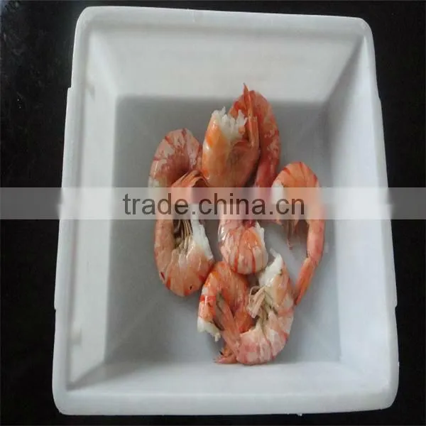 frozen shrimp on the grill