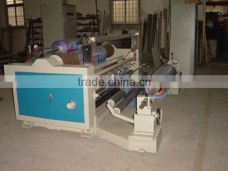 rewinder and slitter machine
