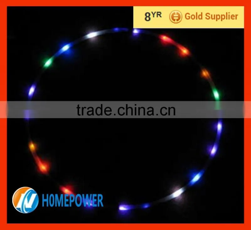 90CM LED Hula Hoop Lights Up Hula Hoops For Health,Gymnastics ring fitness