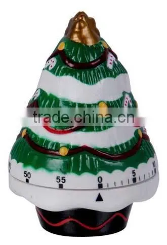 China supplier ROHS mechanical kitchen snow man timer