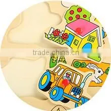Hot selling wooden educational kids puzzle toys