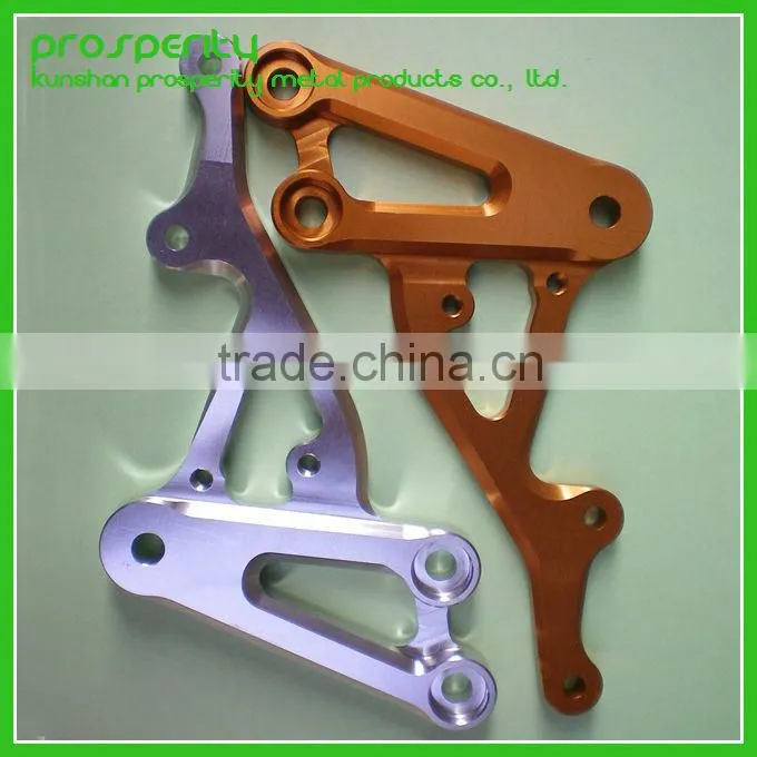 colorful Mini CNC Machining Aluminum Parts