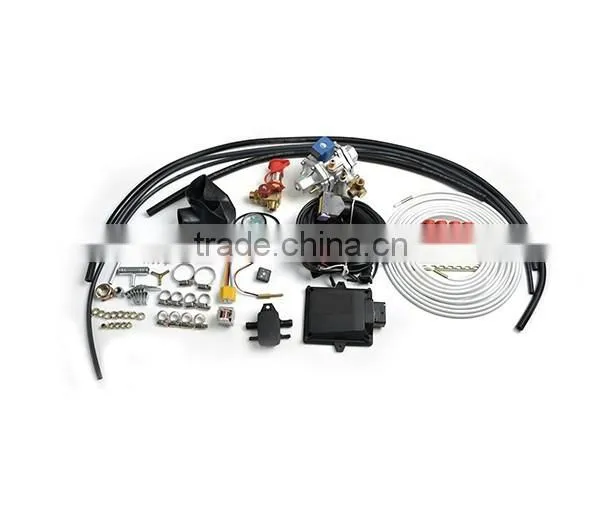CNG pressure reducing system for VW automobile