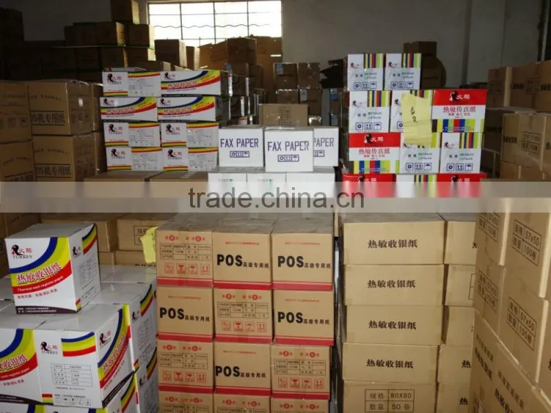 Bizsoft 57x50mm single cash register paper for supermarket