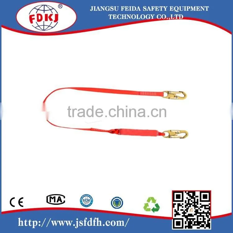 Good quality Safety lanyard with two big hooks