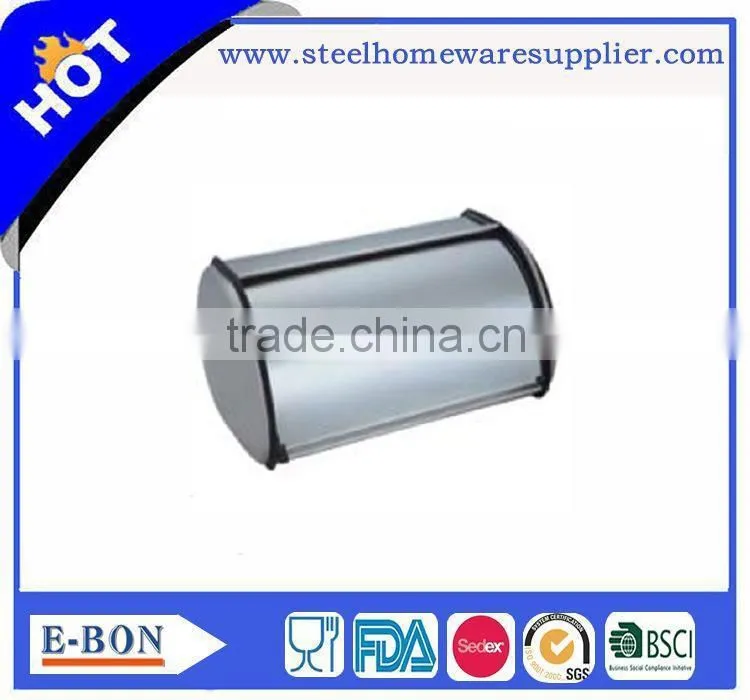 Stainless steel bread box