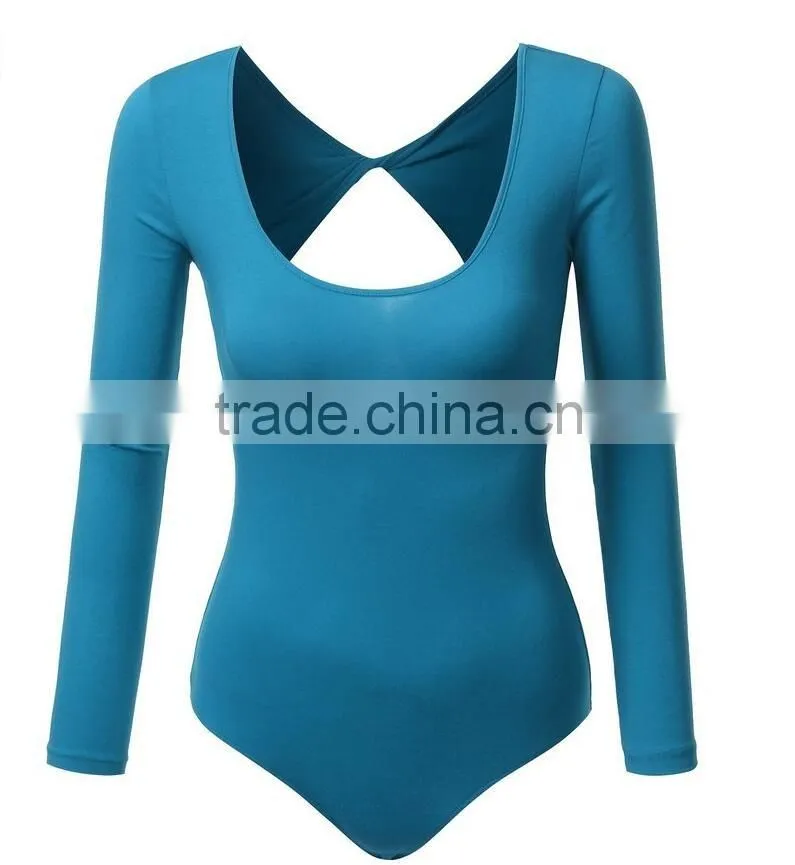 2016 News Sexy Women's Basic Solid Bodysuit