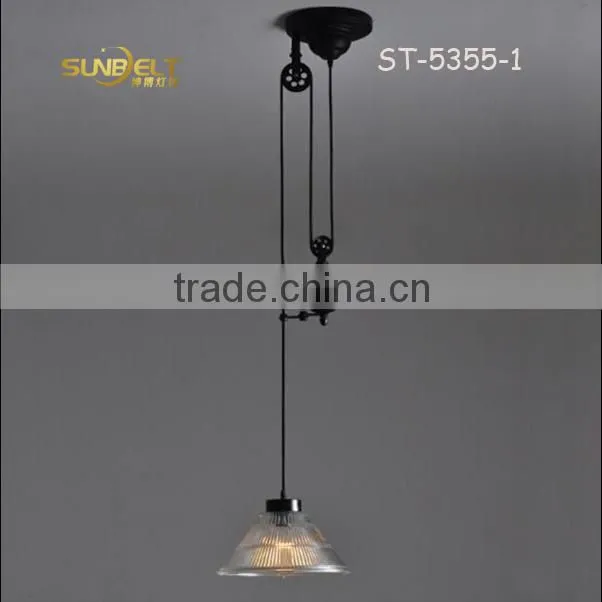 ST-5355 Sunbelt glass tripod lamp,salt lamp glass base,head lamp for honda city