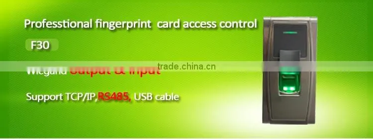 Biometric Fingerprint Wiegand Punch Card Security Systems For Business ( HF-F30)