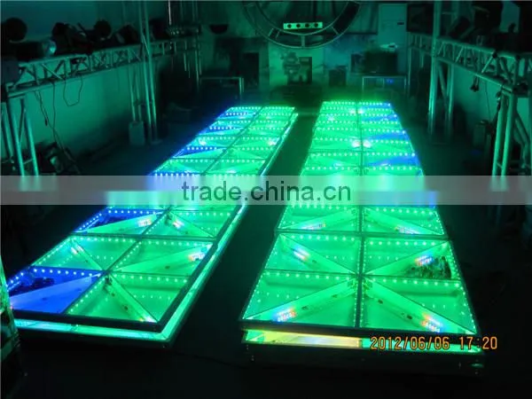 Interactive led dance floor