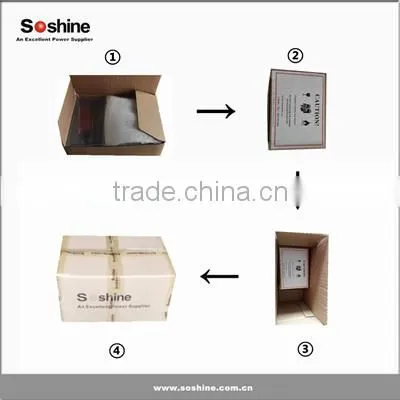 Soshine 300lm Mini Led Flashlight Torch Adjustable Focus Zoom Light Lamp