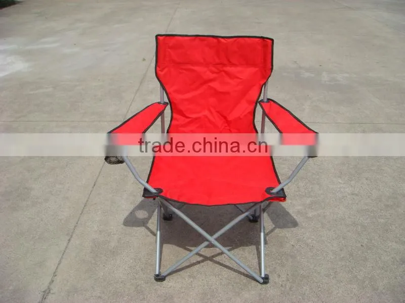 Portable Cheap Foldable Camping Chair With Cup Holder -- Hot Promotion Item