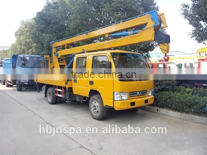Professional product 16M NEW Dongfeng hydraulic lift platform truck