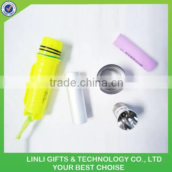 rechargeable 18650 diving torch
