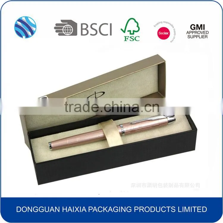 Cardboard pen gift box in dongguan factory