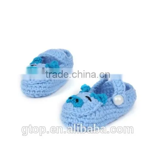 Wholesale Baby Handmade Crochet Shoes Supplier for 1-10 months old S-0036
