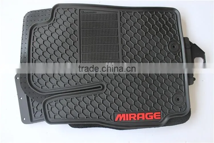 Easy clean car carpet car floor mat for Mitsubishi Mirage auto mat
