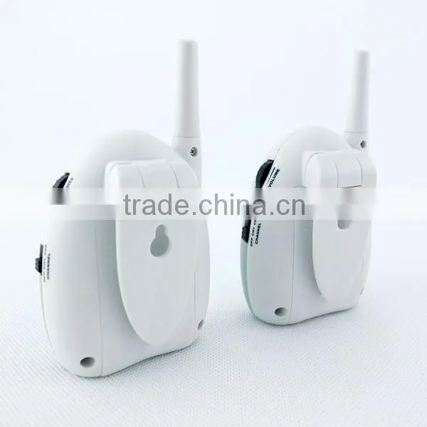 2 Channels Wireless Audio Baby Phone with Emotional LCD Icons
