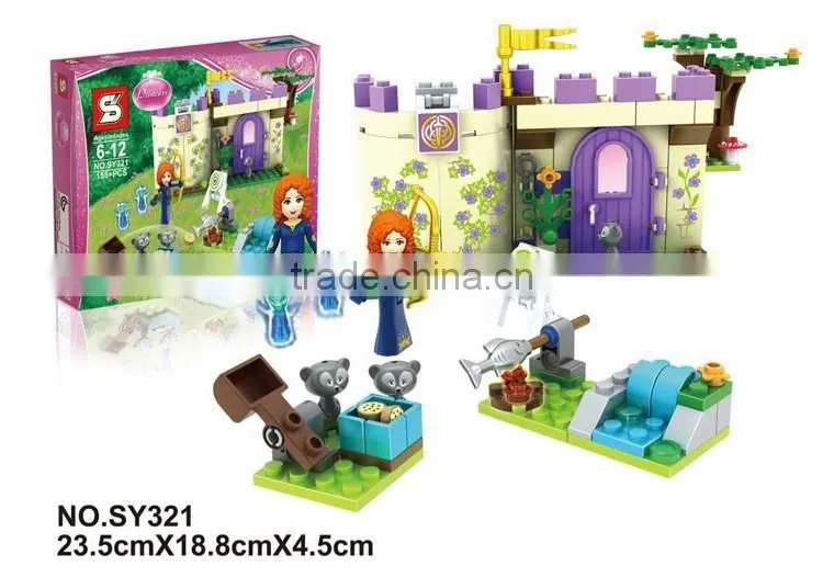 SY321 Merida princess minifigure building block toys