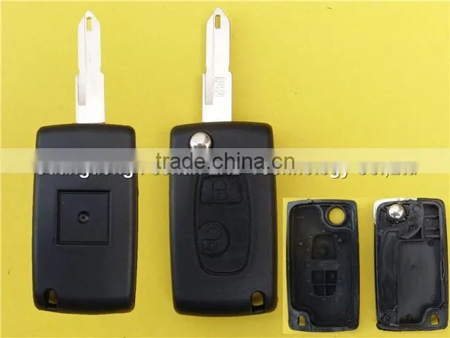 Upgrade Peugeot 206 remote key flip key case