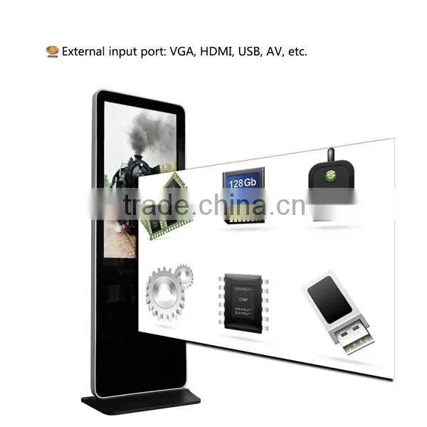 42" inch Hot sale outdoor shopping mall payment android interactive advertising wall mounted dual lcd multi touch screen kiosk