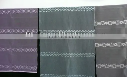 Jacquard hexagonal mesh fabric polyester