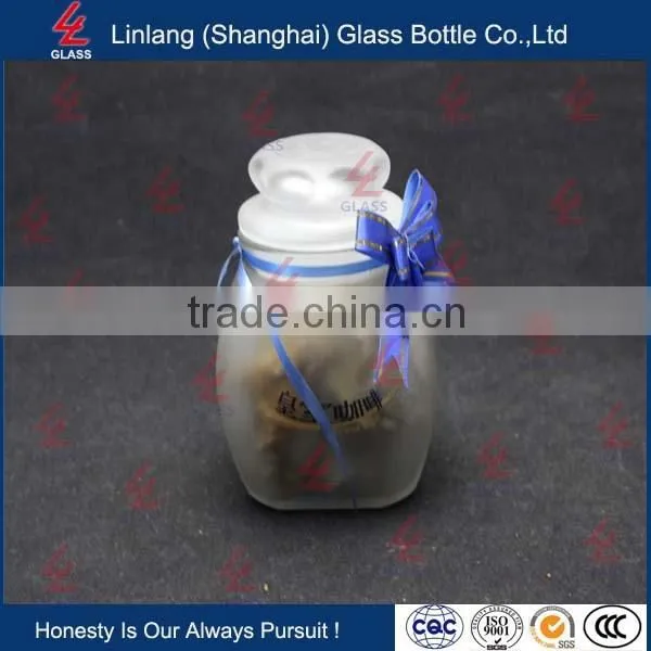 Top Grade Clear Empty Tea Storage Bottle