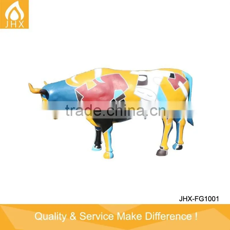 Beautiful Fiberglass Elephant Statue Life-size Fiberglass Statues