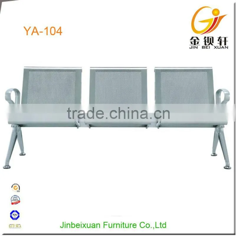 China supplier selling stainless steel waiting area chair
