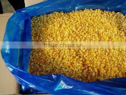 Wholesale Frozen Yellow Peach Dices