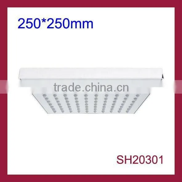 Ten inch rainfall shower head